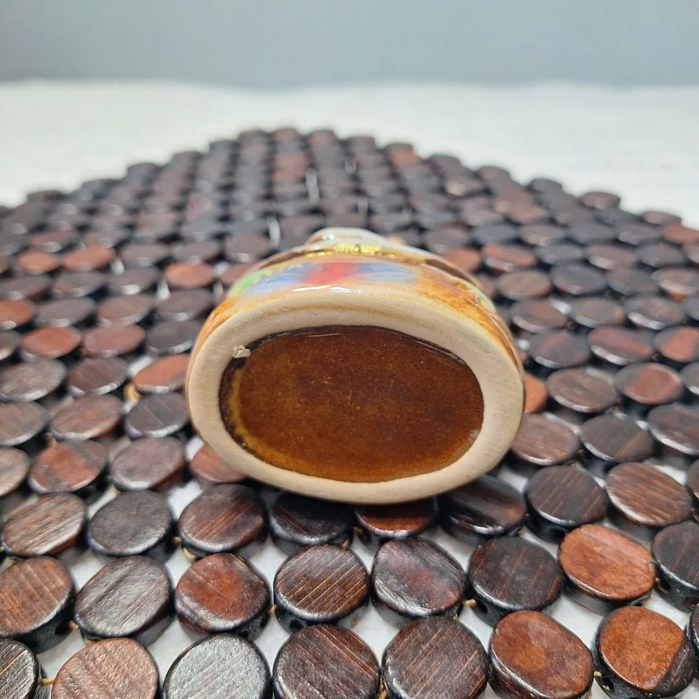 Nativity Scene Hinged Trinket Box with Lid Collectible Mary Joseph Baby Jesus